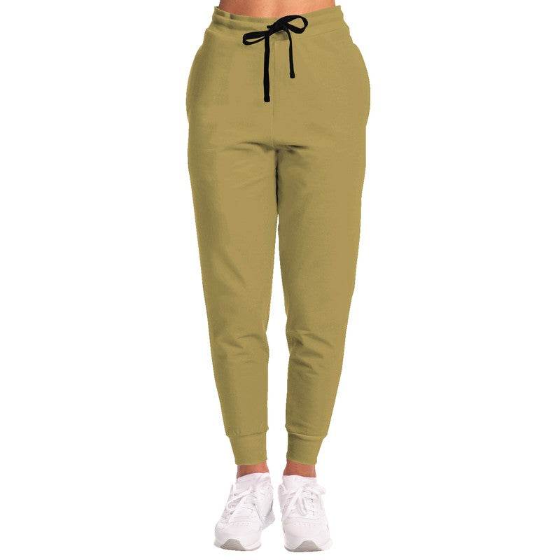 Medium Muted Yellow Joggers (Y-MU-ME) - Woman Front