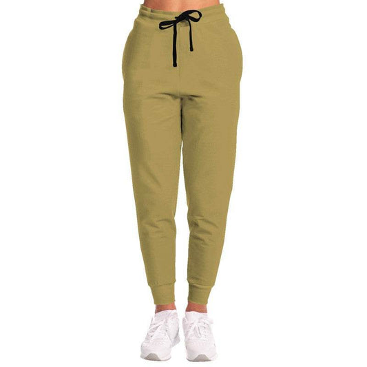 Medium Muted Yellow Joggers (Y-MU-ME) - Woman Front