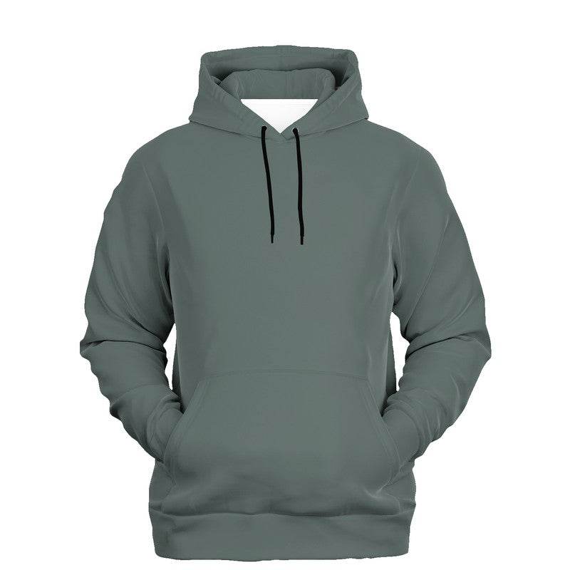 Medium Neutral Blue-Green Hoodie (BG-NE-ME) - Ghost Front
