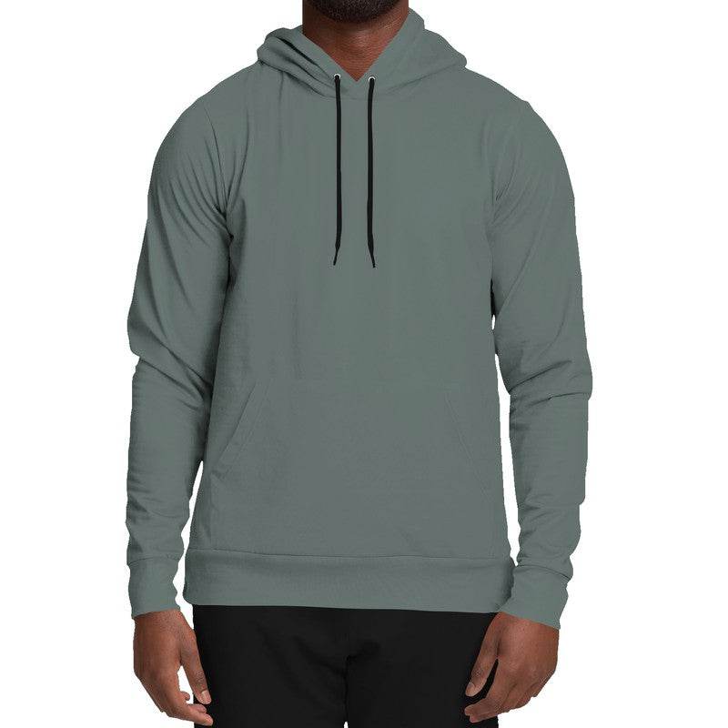 Medium Neutral Blue-Green Hoodie (BG-NE-ME) - Man Front