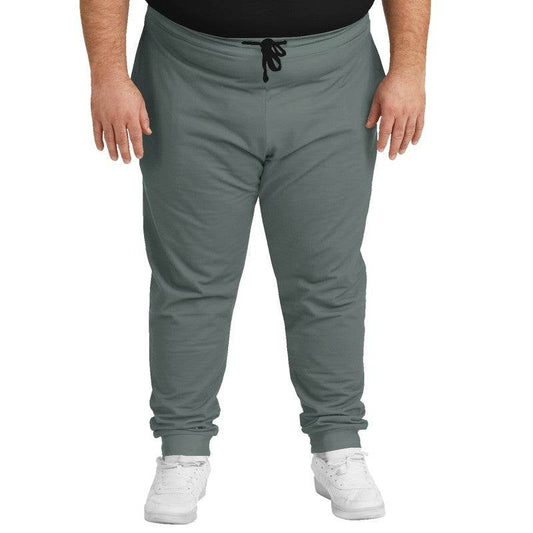 Medium Neutral Blue-Green Joggers PLUS (BG-NE-ME) - Man Front PLUS