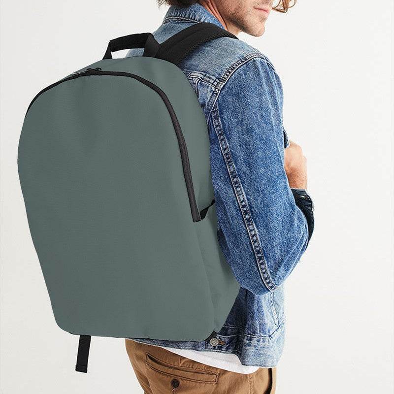 Medium Neutral Blue-Green Waterproof Backpack (CBG2-NE-ME) - Man CloseUp