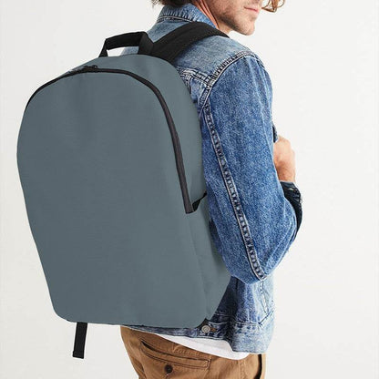 Medium Neutral Cyan Waterproof Backpack (BC2-NE-ME) - Man CloseUp