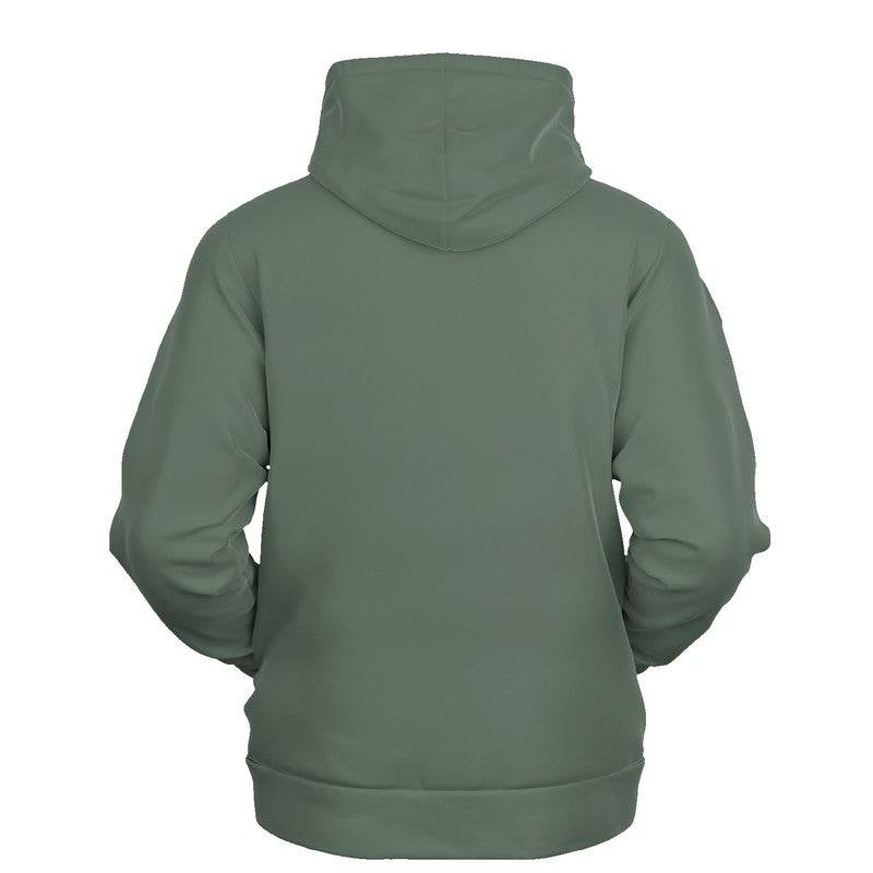 Medium Neutral Green Hoodie (G-NE-ME) - Ghost Back