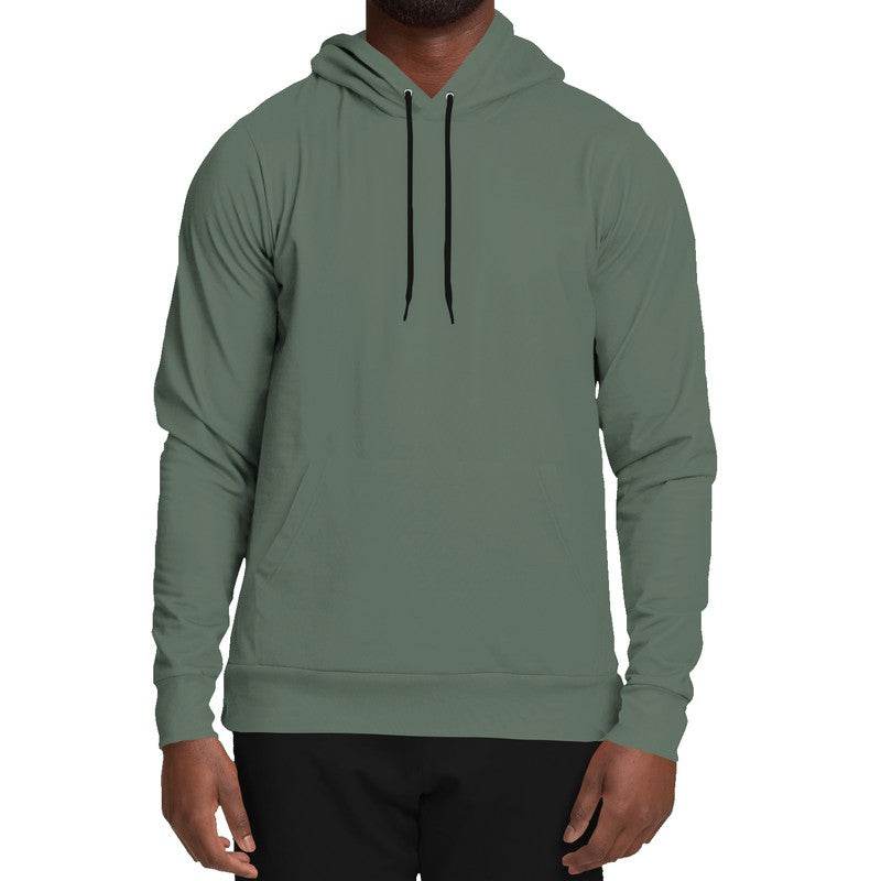 Medium Neutral Green Hoodie (G-NE-ME) - Man Front