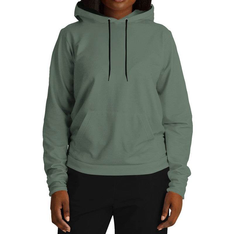 Medium Neutral Green Hoodie (G-NE-ME) - Woman Front