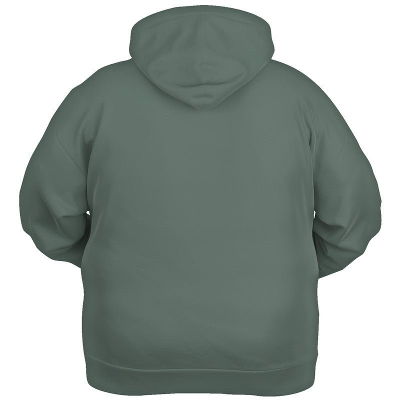 Medium Neutral Green Hoodie PLUS (BGG2-NE-ME) - Ghost Back PLUS