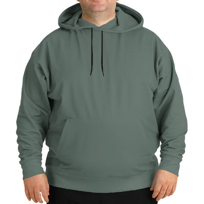 Medium Neutral Green Hoodie PLUS (BGG2-NE-ME) - Man Front PLUS