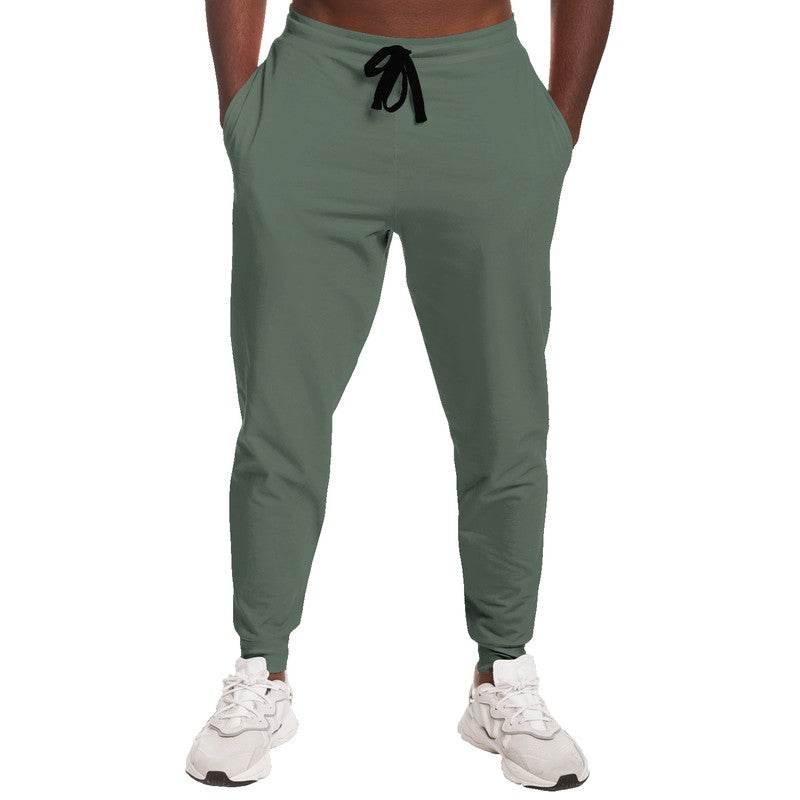 Medium Neutral Green Joggers (G-NE-ME) - Man Front