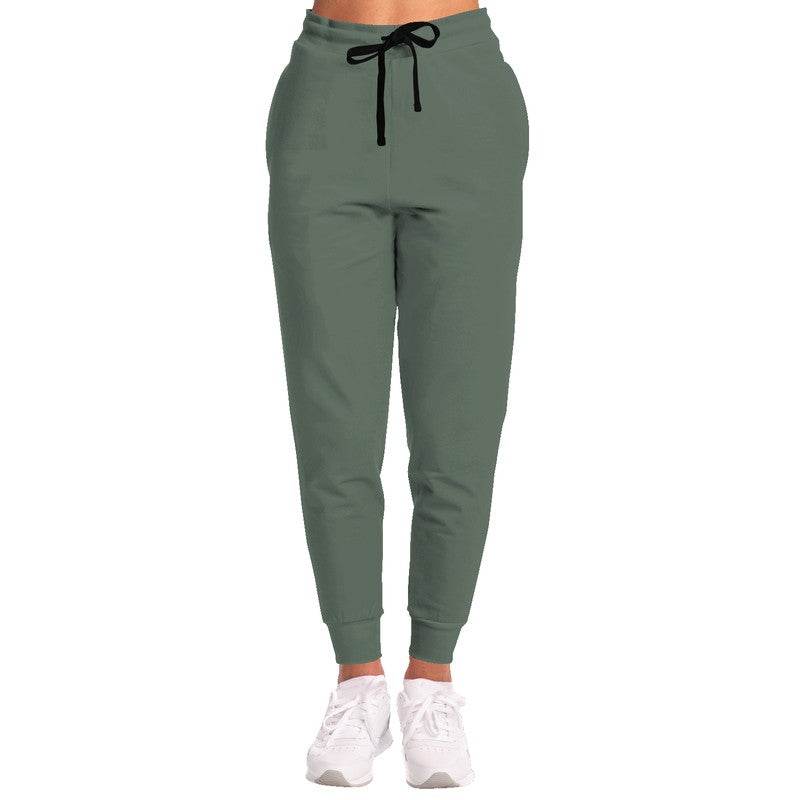 Medium Neutral Green Joggers (G-NE-ME) - Woman Front