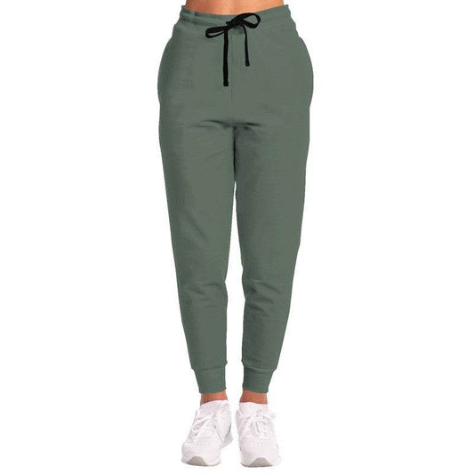 Medium Neutral Green Joggers (G-NE-ME) - Woman Front