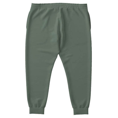 Medium Neutral Green Joggers PLUS (G-NE-ME) - Back PLUS