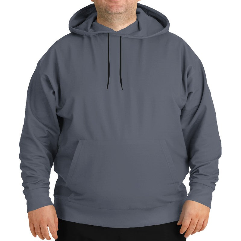 Medium Neutral Indigo Hoodie PLUS (I-NE-ME) - Man Front PLUS