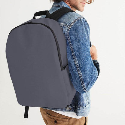Medium Neutral Indigo Waterproof Backpack (PUI2-NE-ME) - Man CloseUp