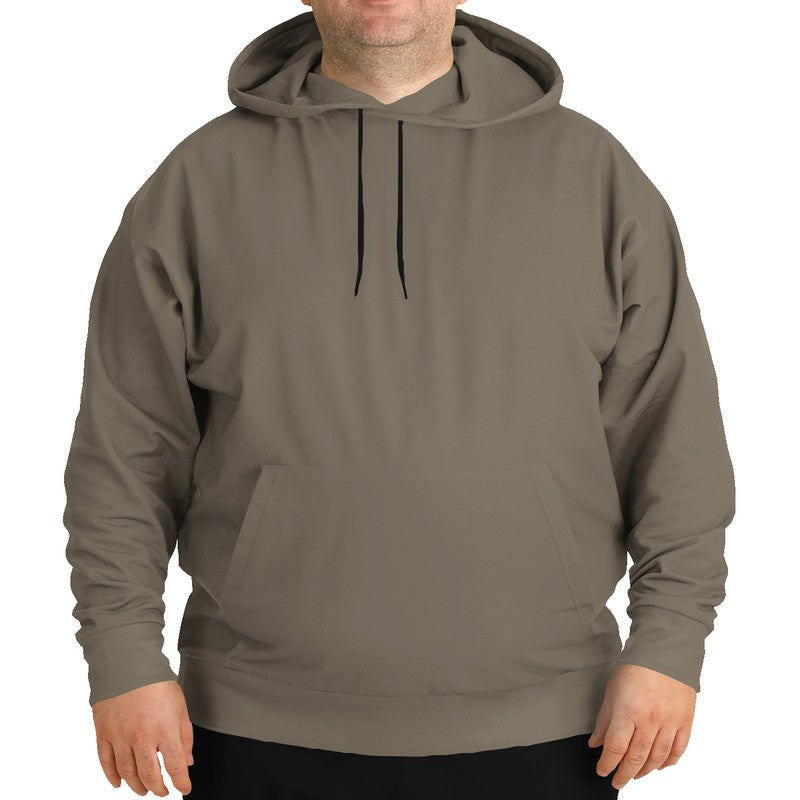 Medium Neutral Orange Hoodie PLUS (YO2-NE-ME) - Man Front PLUS