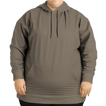 Medium Neutral Orange Hoodie PLUS (YO2-NE-ME) - Woman Front PLUS