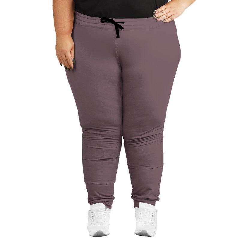 Medium Neutral Pink Joggers PLUS (PI-NE-ME) - Woman Front PLUS