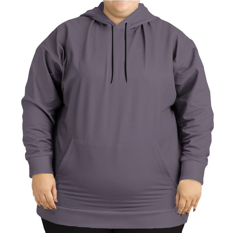 Medium Neutral Purple Hoodie PLUS (MPU2-NE-ME) - Woman Front PLUS