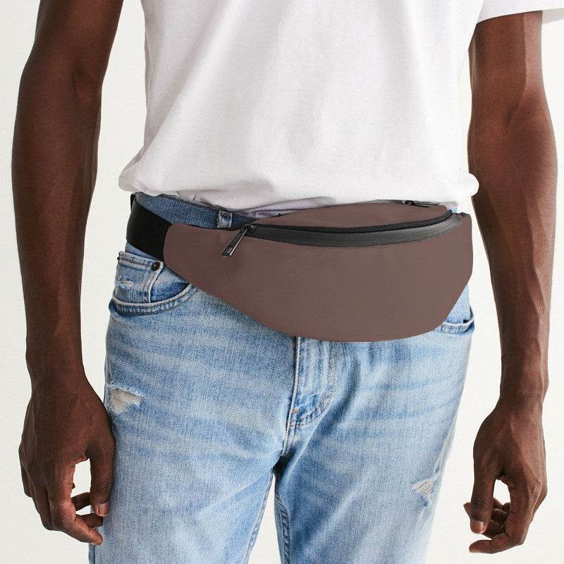 Medium Neutral Red Belt Bag (R-NE-ME) - Man Front CloseUp