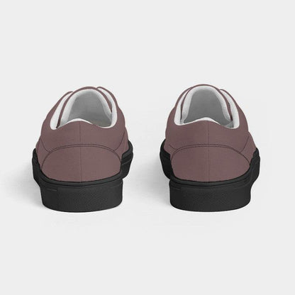 Medium Neutral Red Men's Canvas Sneakers (RPI2-NE-ME) - Back