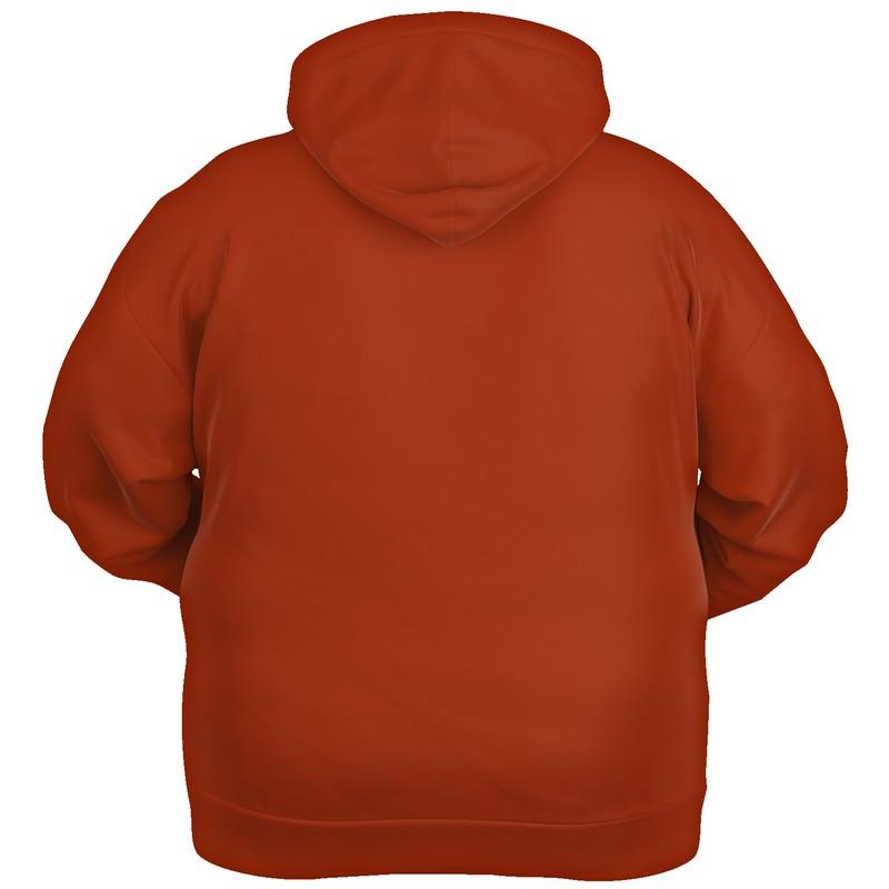 Medium Orange Hoodie (C0M88Y100K45) - Ghost Back PLUS