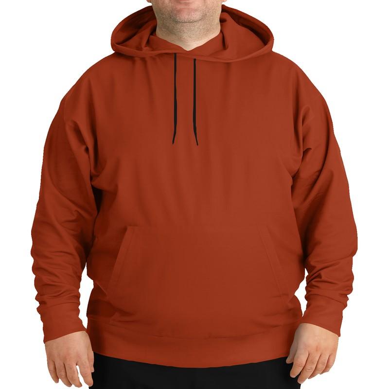 Medium Orange Hoodie (C0M88Y100K45) - Man Front PLUS