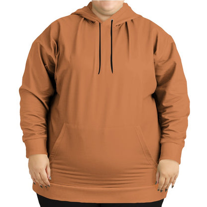 Medium Orange Hoodie PLUS (OR1-ME-ME) - Woman Front PLUS