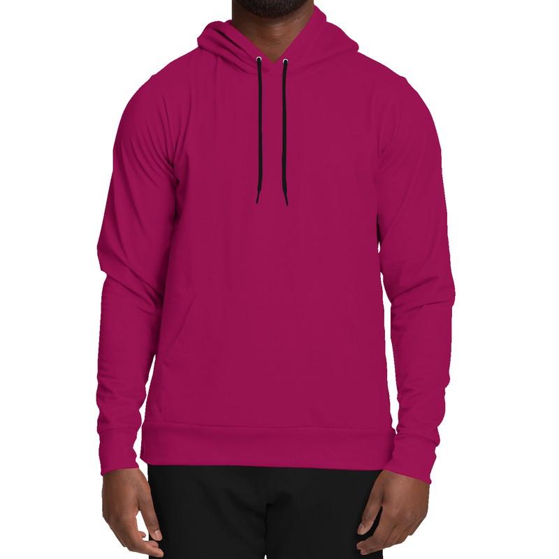 Medium Pink Hoodie (C0M100Y25K45) - Man Front