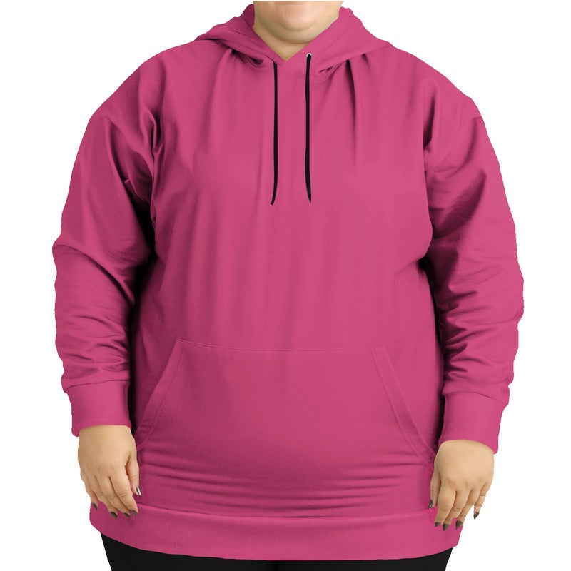 Medium Pink Hoodie PLUS (PI-ME-ME) - Woman Front PLUS