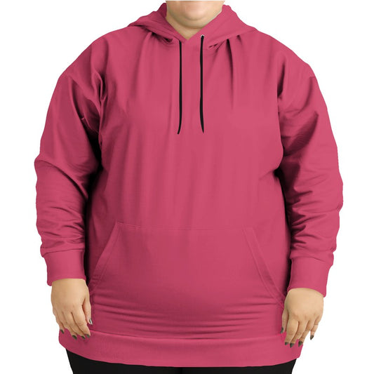 Medium Pink Hoodie PLUS (RPI3-ME-ME) - Woman Front PLUS