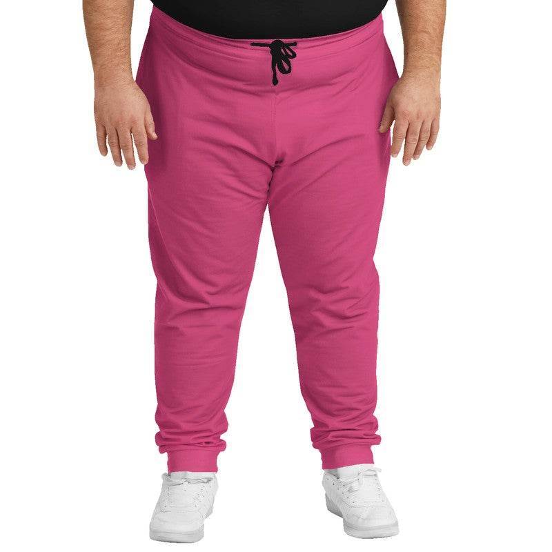 Medium Pink Joggers PLUS (PI-ME-ME) - Man Front PLUS