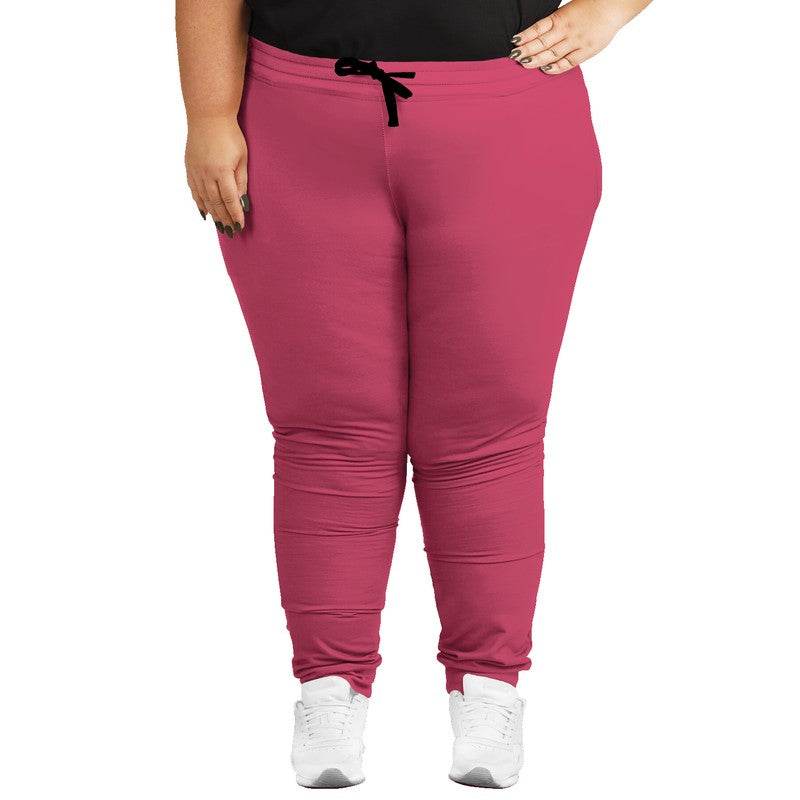 Medium Pink Joggers PLUS (RPI3-ME-ME) - Woman Front PLUS