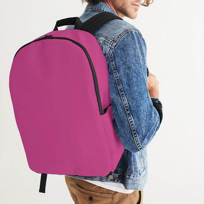 Medium Pink Waterproof Backpack (PIM1-ME-ME) - Man CloseUp