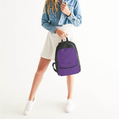 Medium Purple Canvas Backpack (MPU3-ME-ME) - Woman