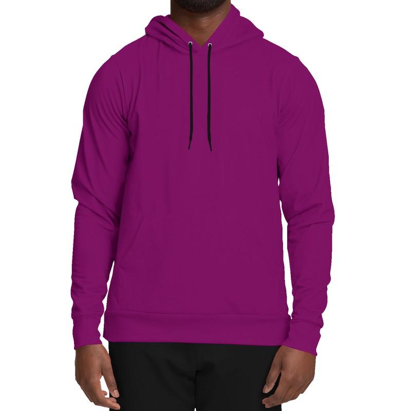 Medium Purple Hoodie (C25M100Y0K45) - Man Front