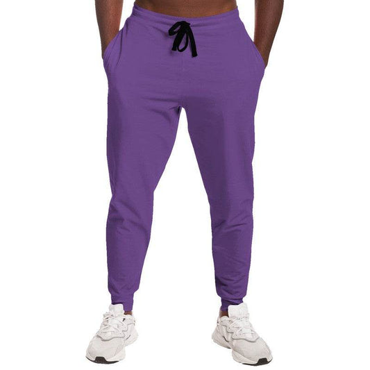 Medium Purple Joggers (MPU3-ME-ME) - Man Front