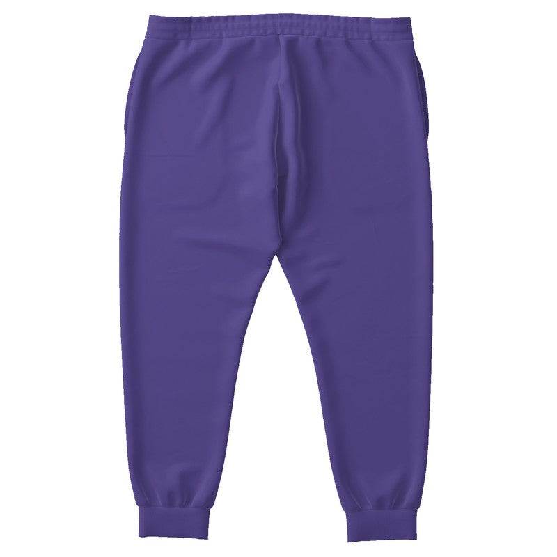 Medium Purple Joggers PLUS (PUI1-ME-ME) - Back PLUS