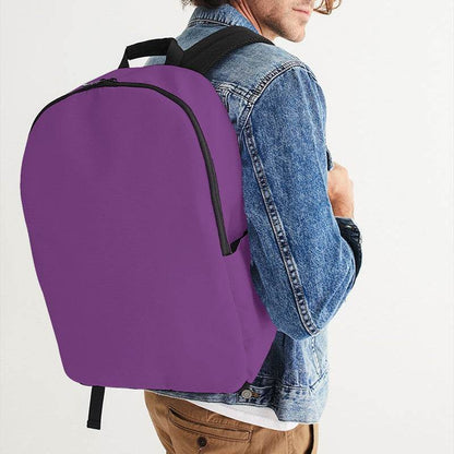 Medium Purple Waterproof Backpack (MPU1-ME-ME) - Man CloseUp