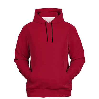 Medium Red Hoodie (C0M100Y75K45) - Ghost Front