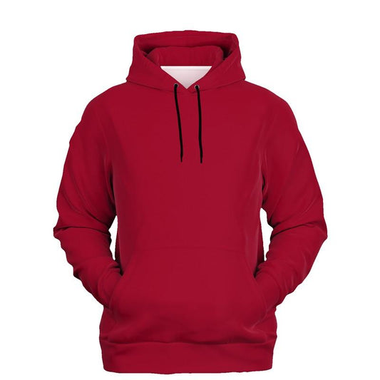 Medium Red Hoodie (C0M100Y75K45) - Ghost Front