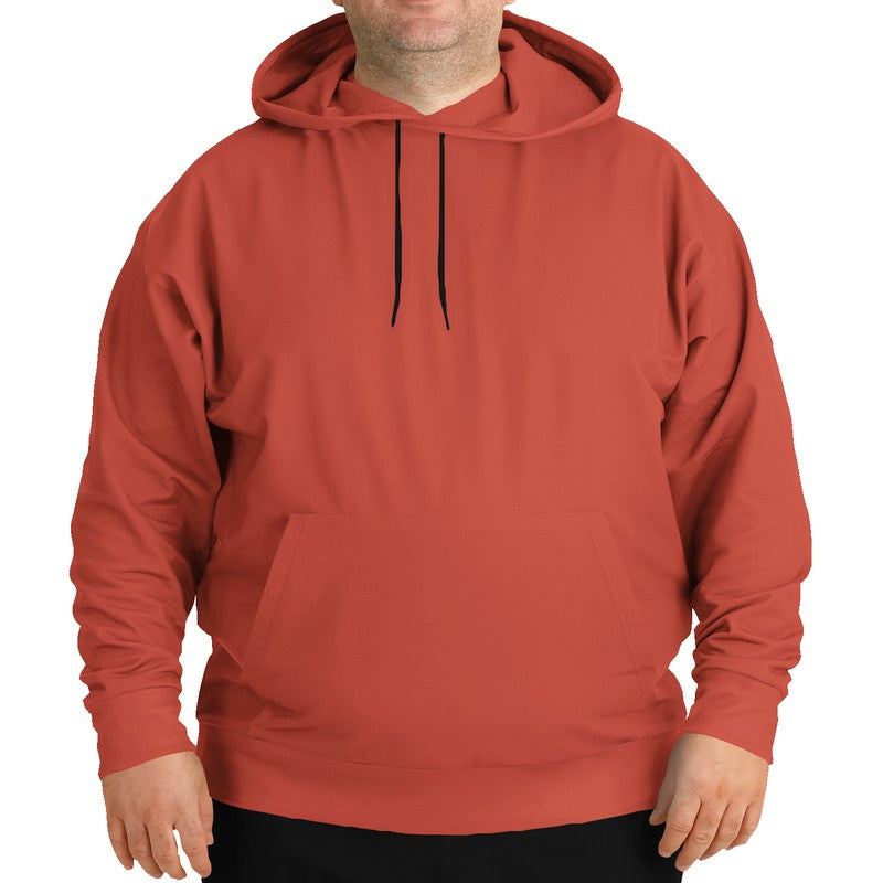 Medium Red Hoodie PLUS (R-ME-ME) - Man Front PLUS