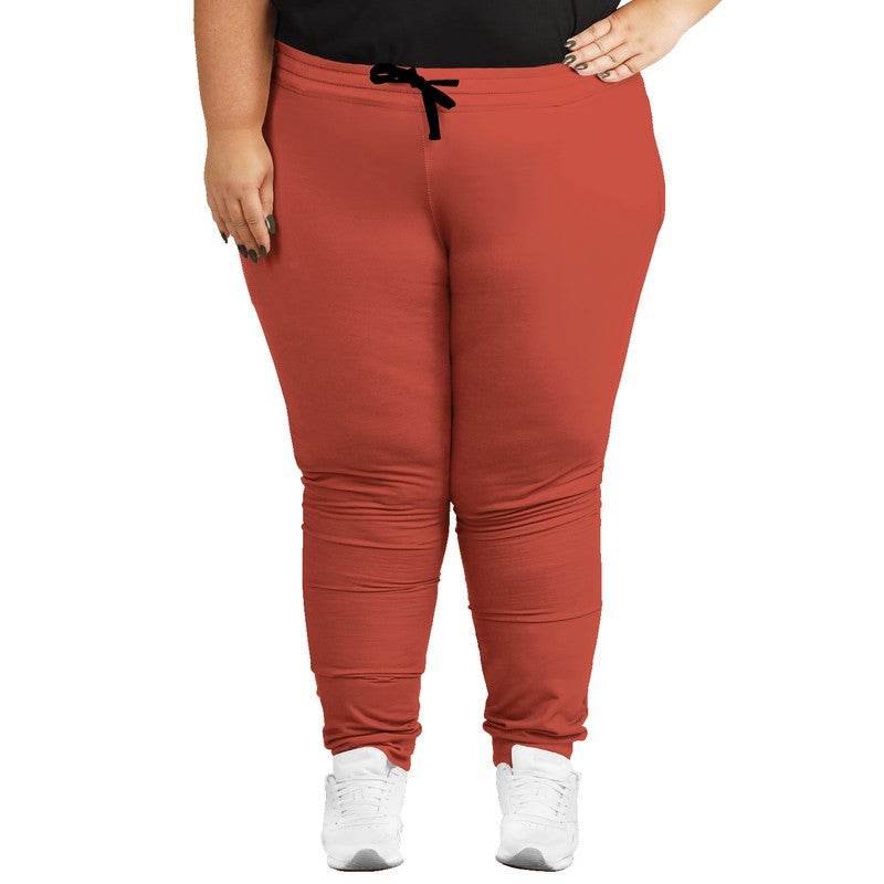 Medium Red Joggers PLUS (R-ME-ME) - Woman Front PLUS