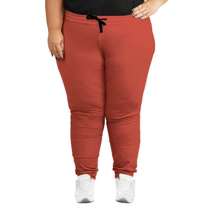 Medium Red Joggers PLUS (R-ME-ME) - Woman Front PLUS