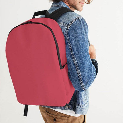 Medium Red Waterproof Backpack (RPI2-ME-ME) - Man CloseUp
