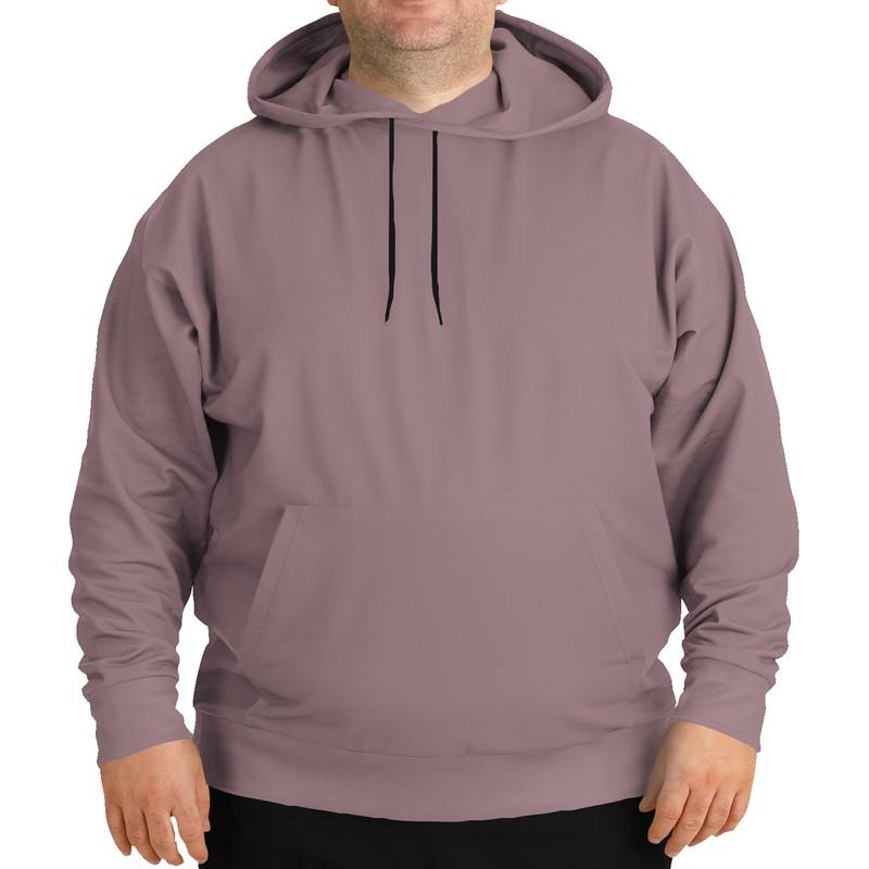 Medium Shaded Pink Brown Hoodie (C0M30Y8K45) - Man Front PLUS