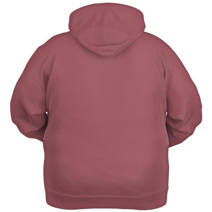 Medium Shaded Pink Hoodie (C0M60Y30K45) - Ghost Back PLUS