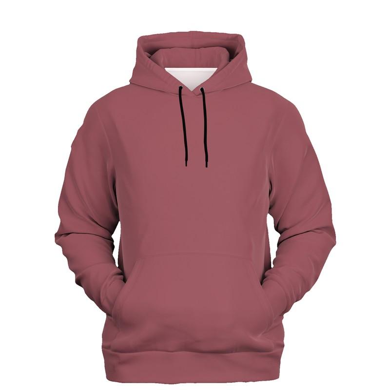 Medium Shaded Pink Hoodie (C0M60Y30K45) - Ghost Front