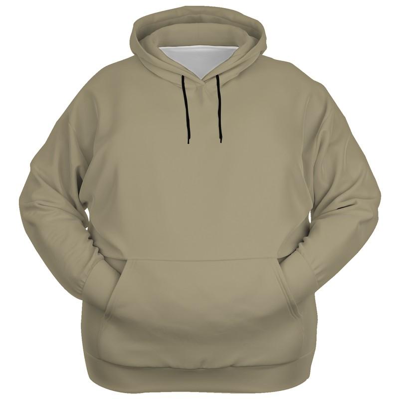 Medium Shaded Yellow Brown Hoodie (C0M8Y30K45) - Ghost Front PLUS