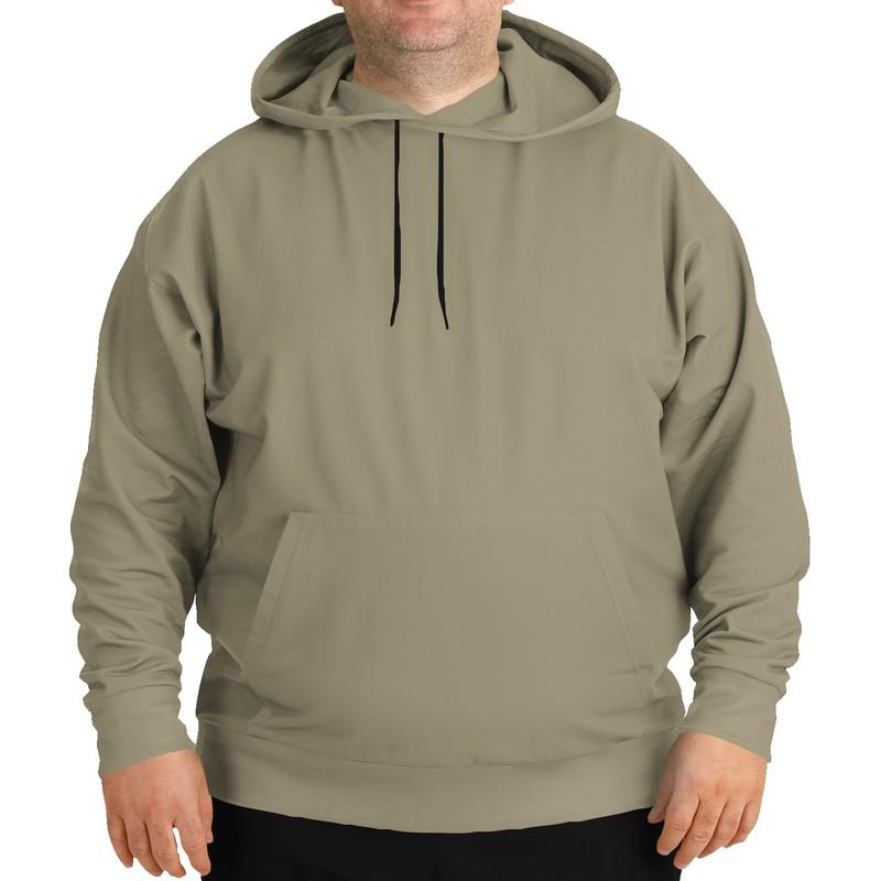 Medium Shaded Yellow Brown Hoodie (C0M8Y30K45) - Man Front PLUS