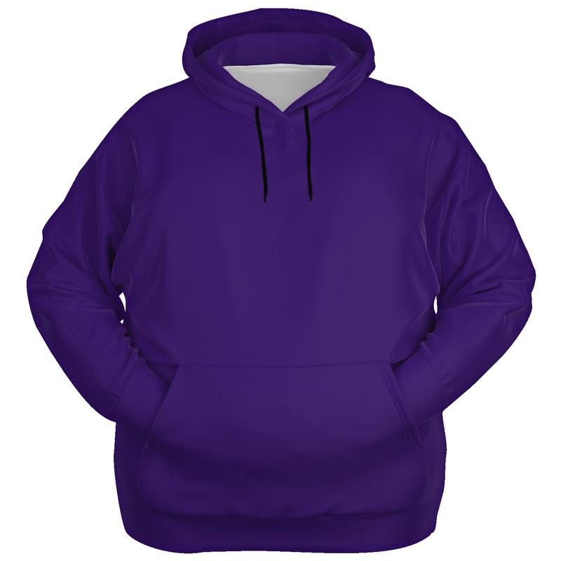 Medium Violet Hoodie (C88M100Y0K45) - Ghost Front PLUS